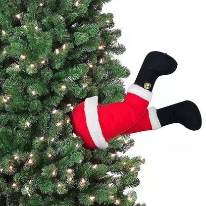 【🎅Early Christmas Sale 49% OFF】Moving Elf Legs for Christmas Tree