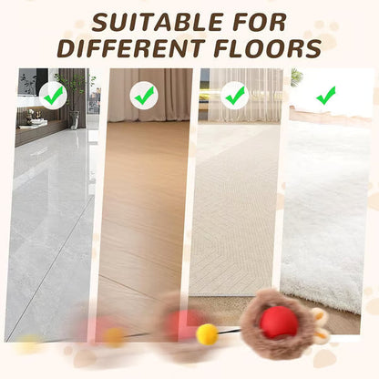 🐾Plush Interactive Electric Rolling Ball – Smart Cat Toy for Indoor and Outdoor Fun 🎉🐱