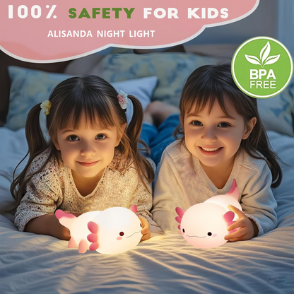 Alisanda Night Light for Kids,Cute Alisanda lamp Gifts Rechargeable light Table Lamp Bedside Lamp