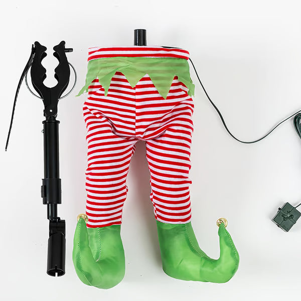 【🎅Early Christmas Sale 49% OFF】Moving Elf Legs for Christmas Tree