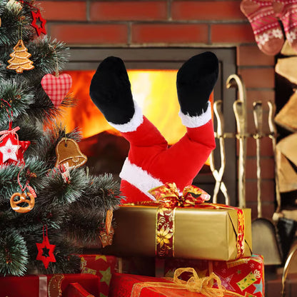 【🎅Early Christmas Sale 49% OFF】Moving Elf Legs for Christmas Tree
