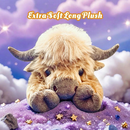 🔥Christmas New Gift Toy🐂🎁Cute Cartoon Highland Cow Cuddly Toy