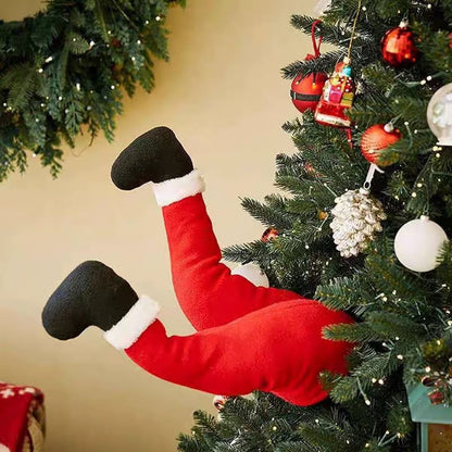 【🎅Early Christmas Sale 49% OFF】Moving Elf Legs for Christmas Tree