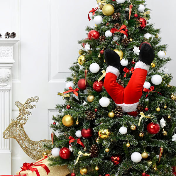【🎅Early Christmas Sale 49% OFF】Moving Elf Legs for Christmas Tree