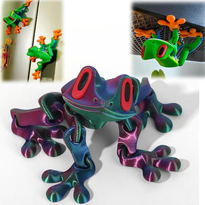 🔥Limited Time 49% Off🔥3D Printed Magnet Frog Toy
