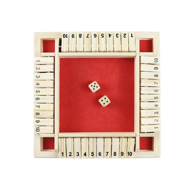 FUNNY FAMILY GAMES-Shut The Box Board Game🎲