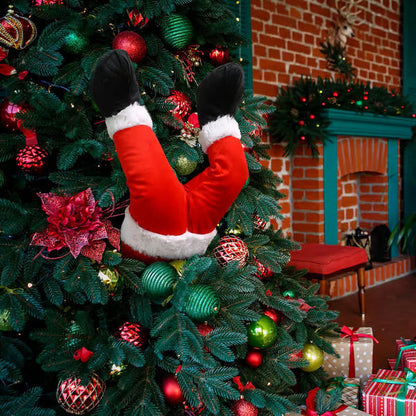 【🎅Early Christmas Sale 49% OFF】Moving Elf Legs for Christmas Tree